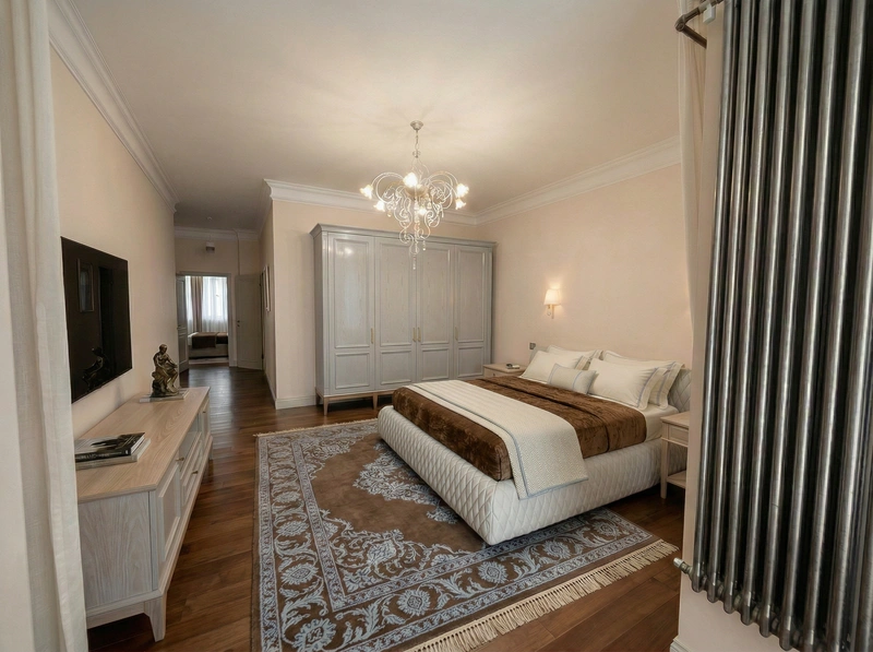 Дизайн интерьера в стиле Классика — Спальня от нейросети RoomGPT