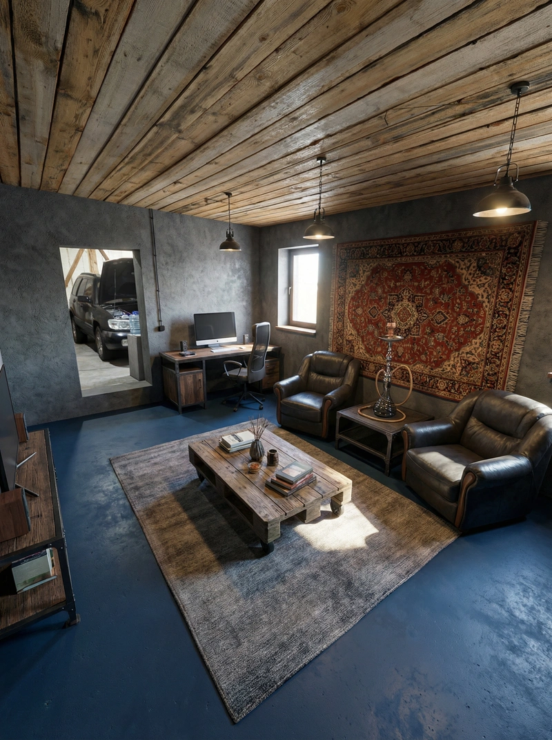 Дизайн интерьера в стиле Классика — Гостиная от нейросети RoomGPT