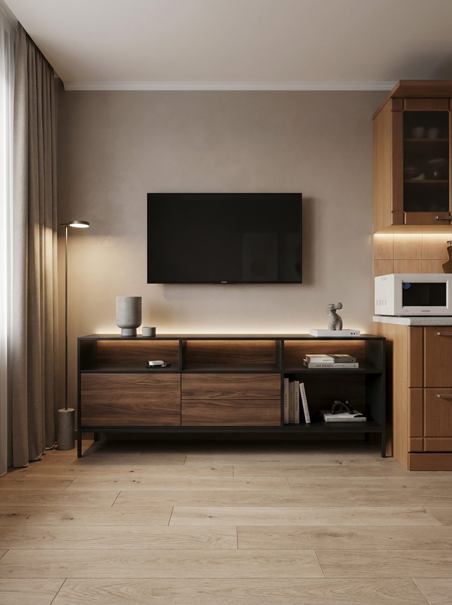 Дизайн кухни в стиле Минимализм — фото интерьера от нейросети RoomGPT