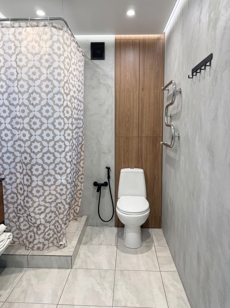 Дизайн ванной в стиле Без стиля — фото интерьера от нейросети RoomGPT