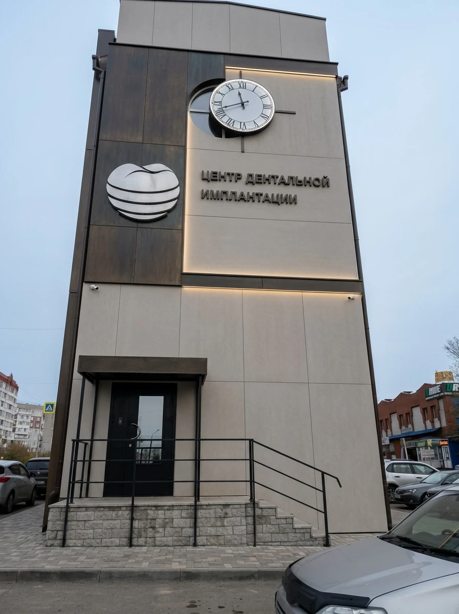 Дизайн фасада в стиле Минимализм — Фасад от нейросети RoomGPT