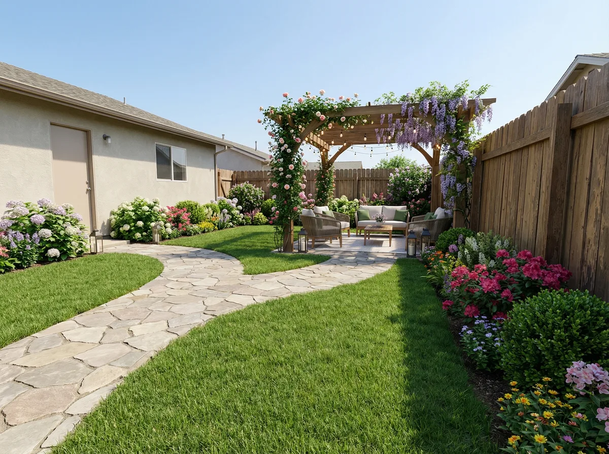 Трансформация участка в стиле Альпийский — до и после | RoomGPT