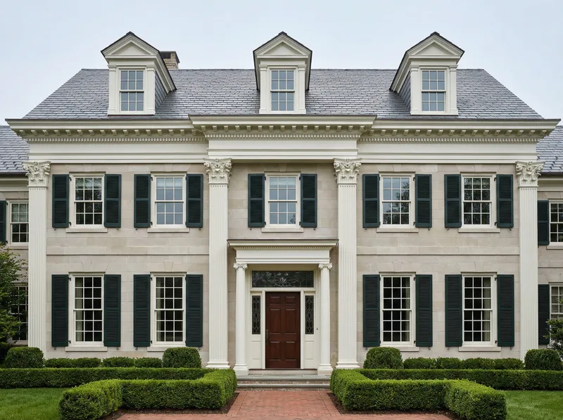 Фасад в стиле Классика