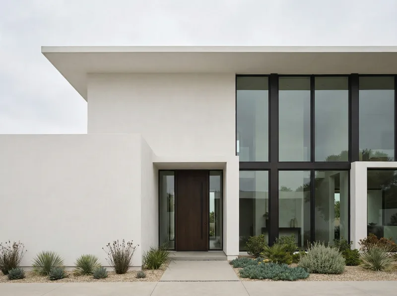 Фасад в стиле Минимализм