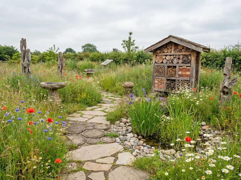Ландшафтный дизайн в стиле Эко/Натуральный