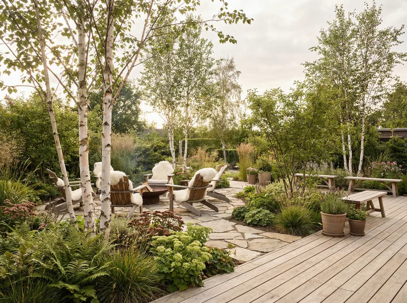 Ландшафтный дизайн в стиле Скандинавский