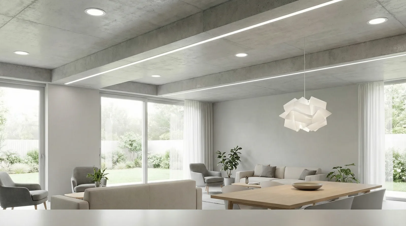 Архитектурный свет в стиле Минимализм — пример интерьера | RoomGPT