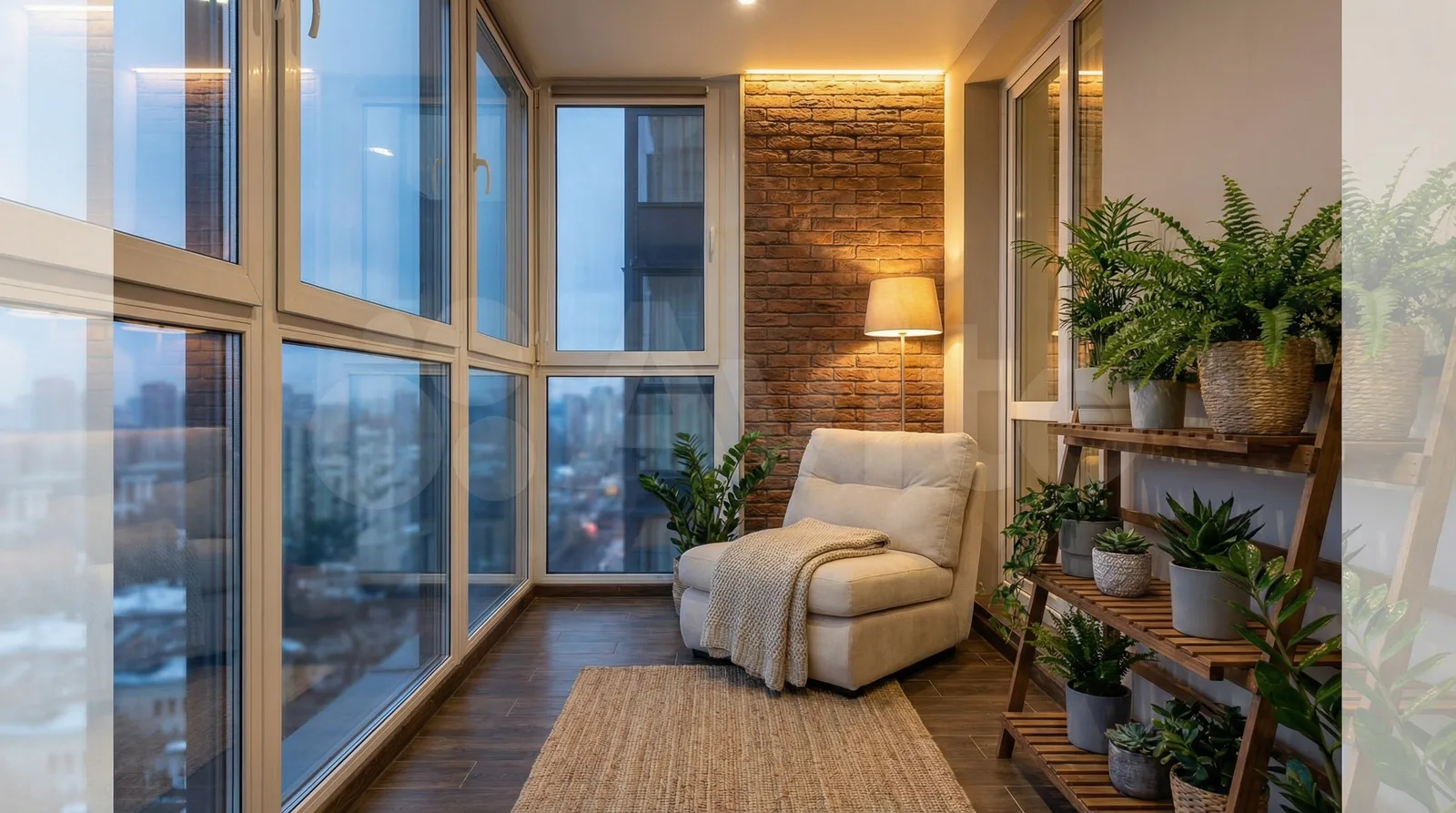 Отделка балкона — материалы и варианты оформления