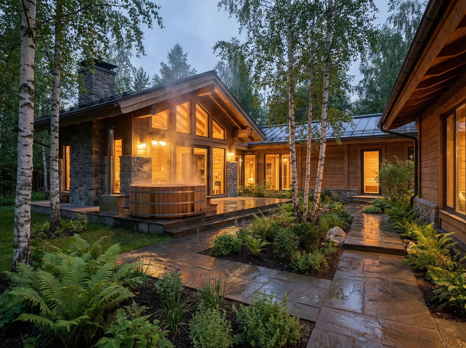 Визуализация дизайна бани с нейросетью RoomGPT