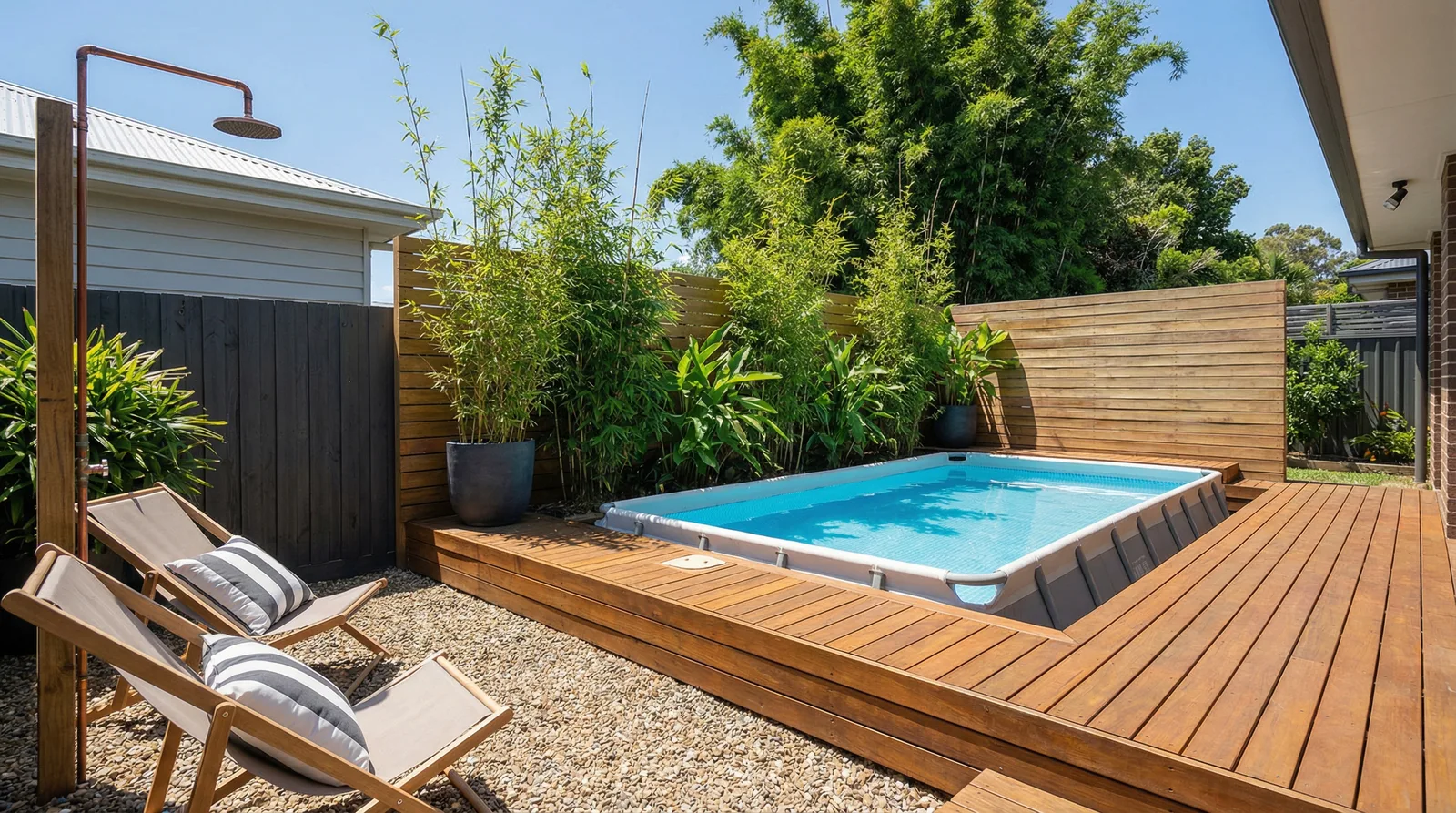 Бассейн и баня — комплекс для загородного участка