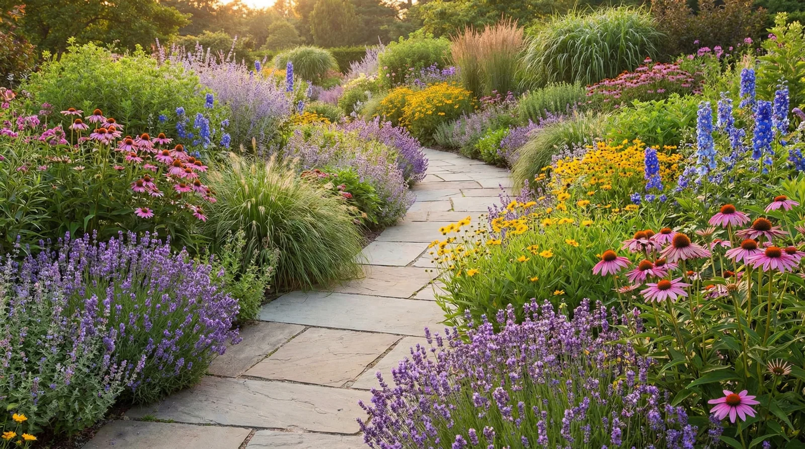 Приподнятые клумбы и вертикальное озеленение на участке