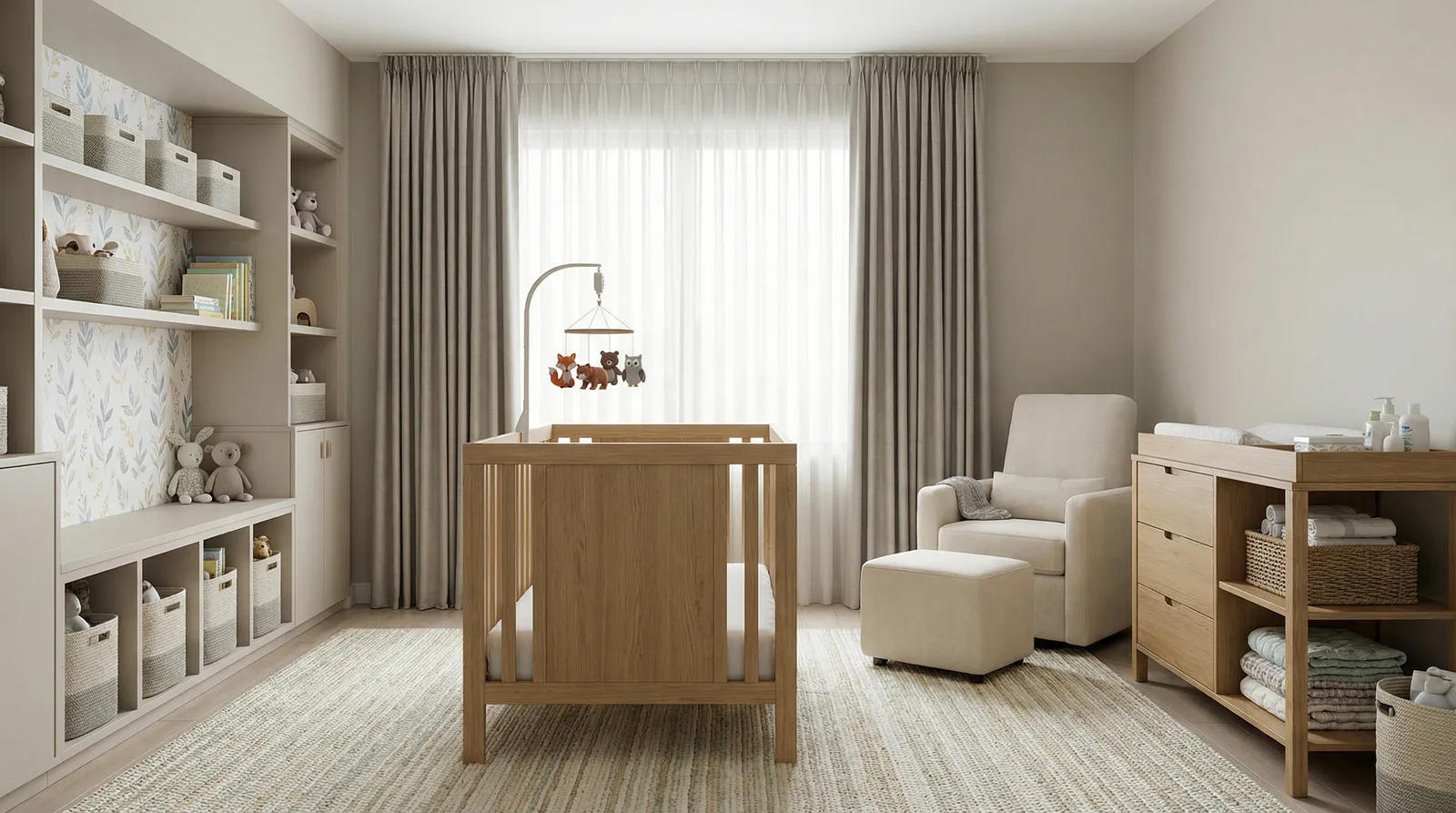 Зонирование детской комнаты — сон, учёба, игры