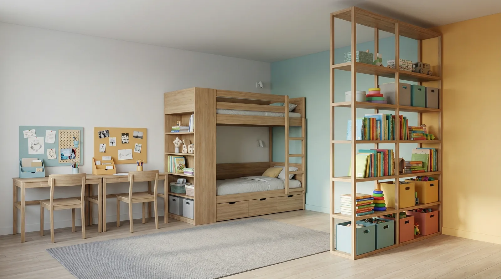 Детская комната для двоих детей
