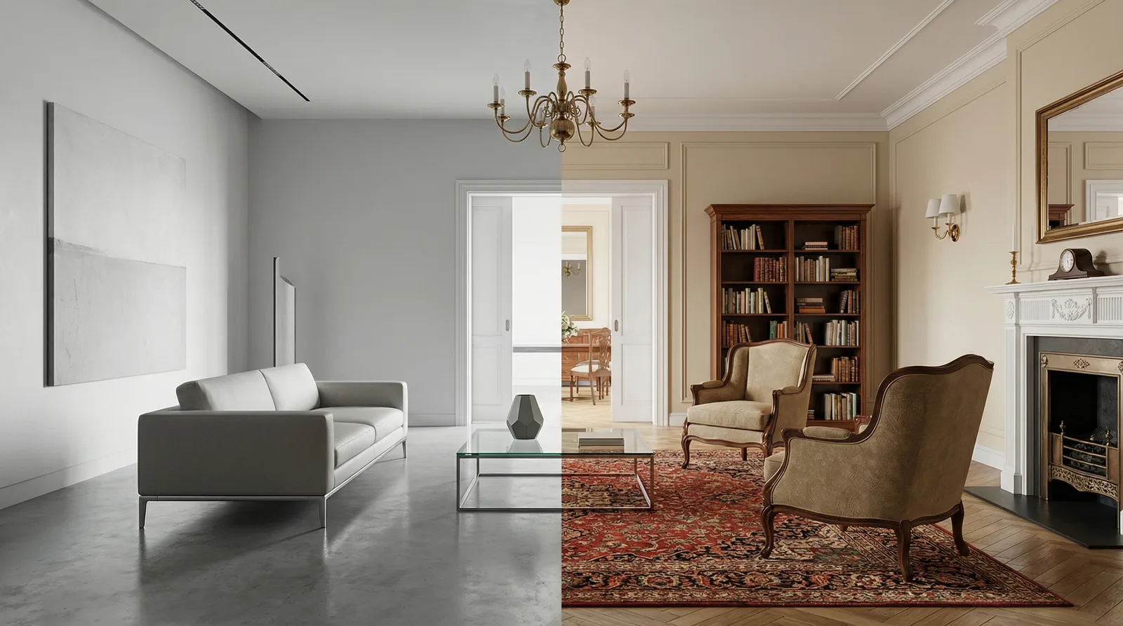 Дизайн интерьера нейросетью — результат ИИ визуализации