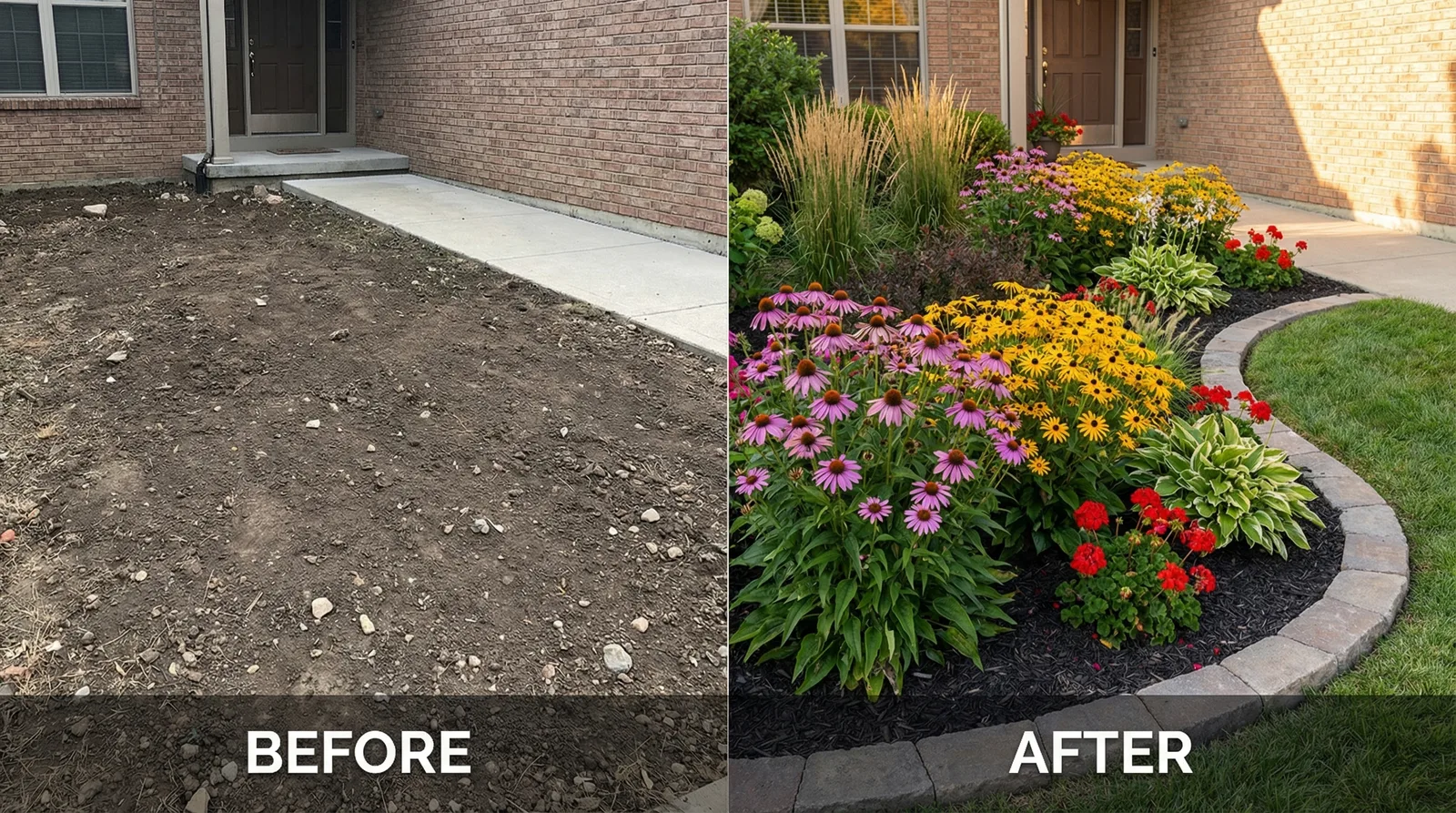 Визуализация клумбы за 30 секунд