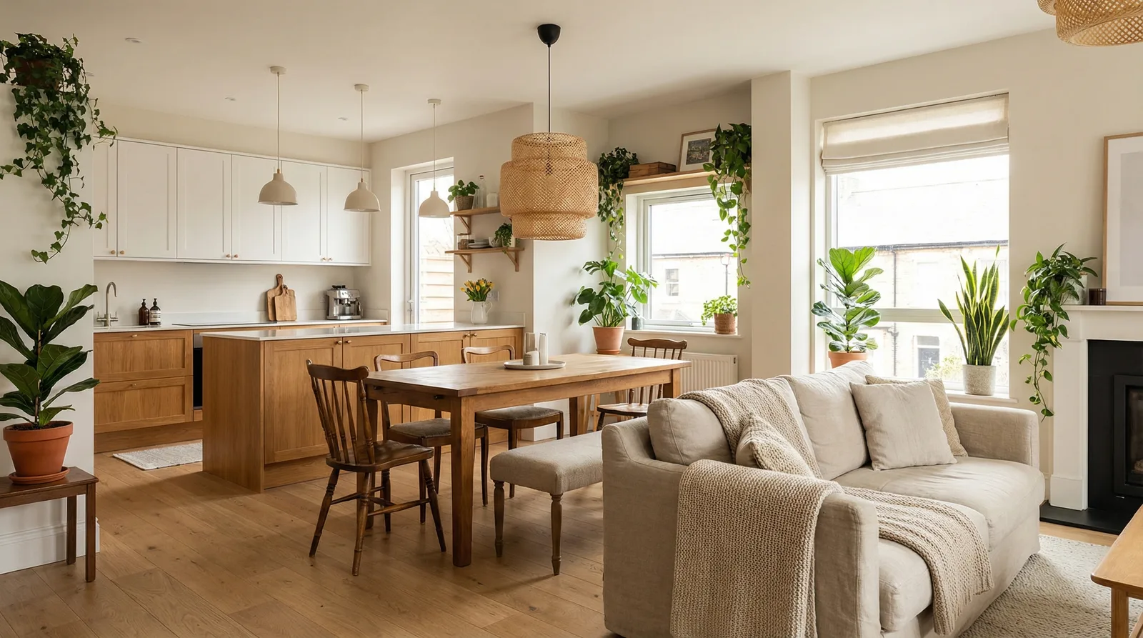 Стили для кухни-гостиной — минимализм, сканди, лофт