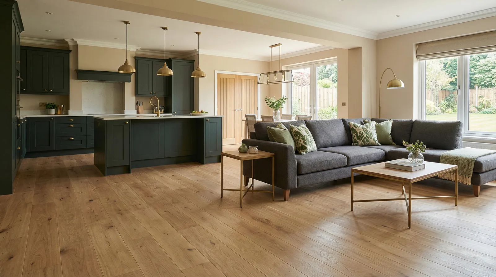 Кухня-гостиная разной площади — от 20 до 40 кв.м.