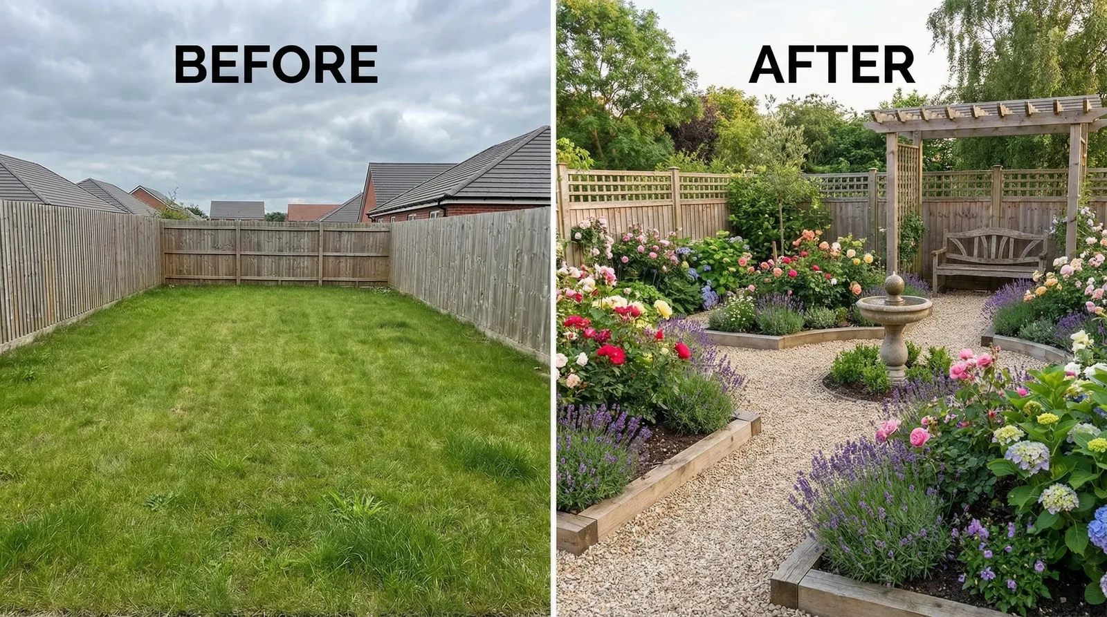 Визуализация сада за 30 секунд