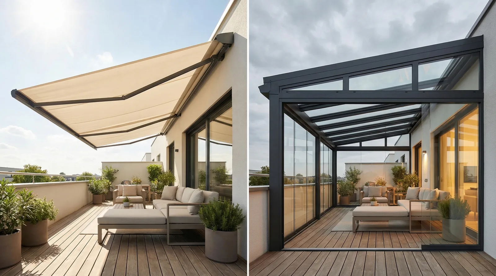 Любой стиль террасы