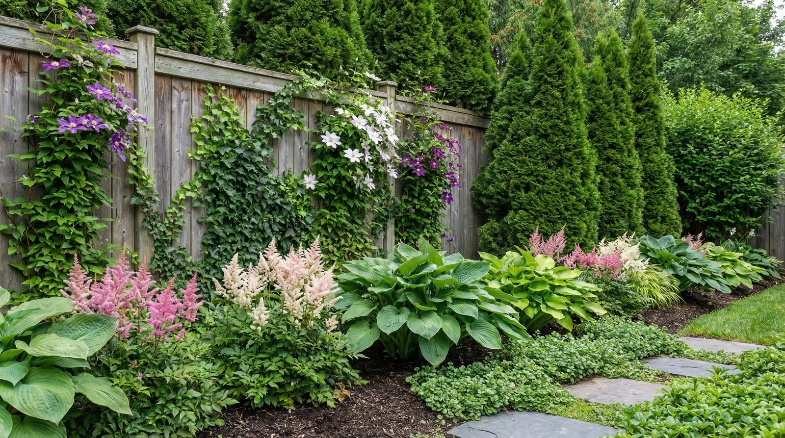 Современные ворота и калитка в дизайне забора