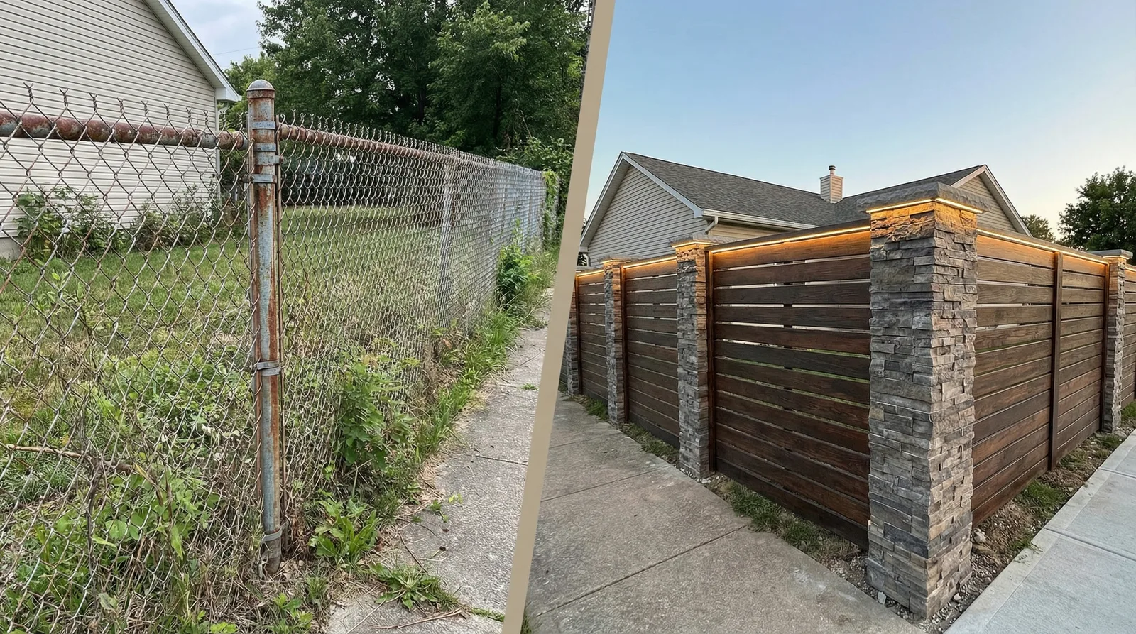 Визуализация забора за 30 секунд