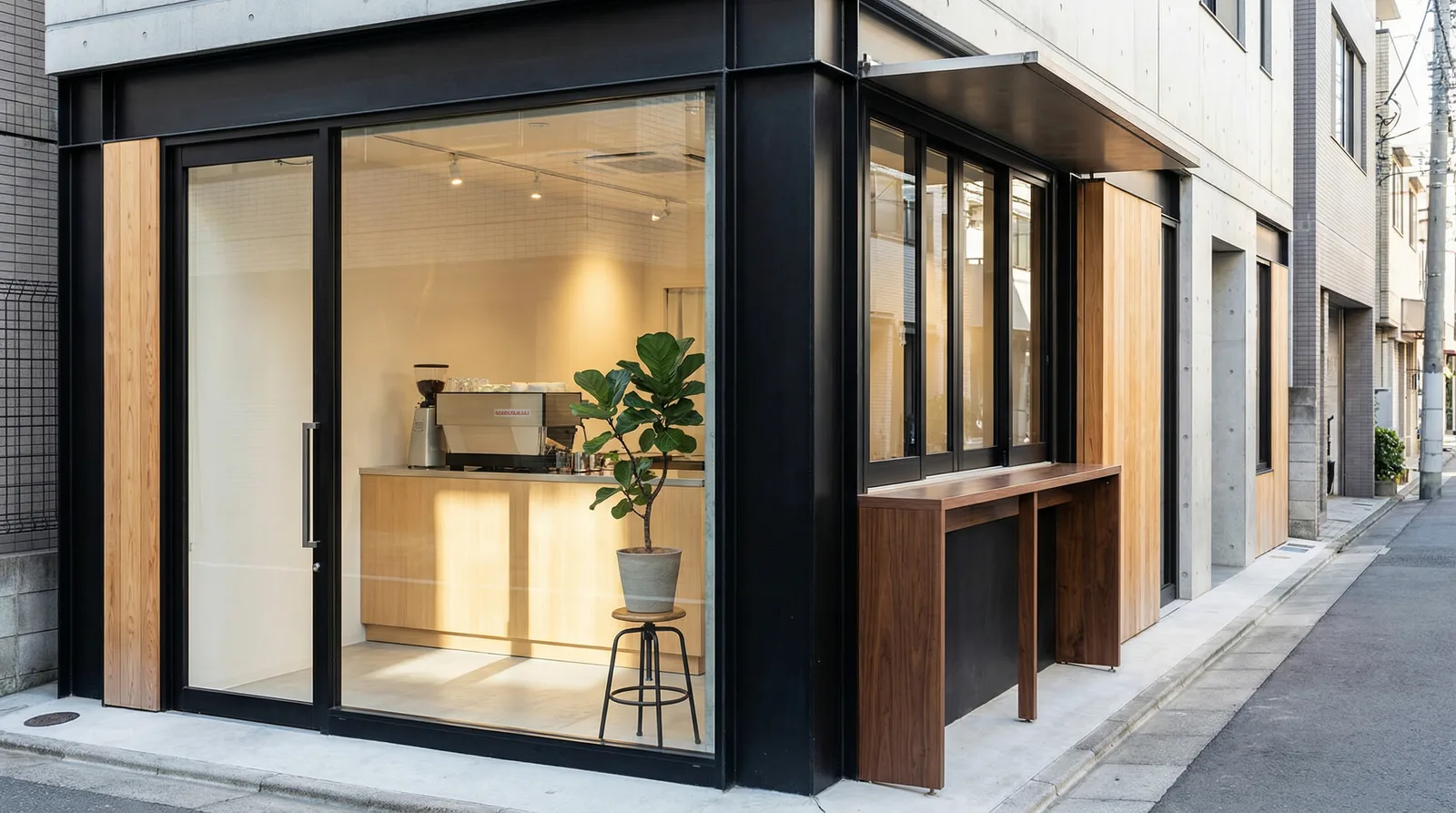 Стили фасадов кафе — парижский, лофт, скандинавский