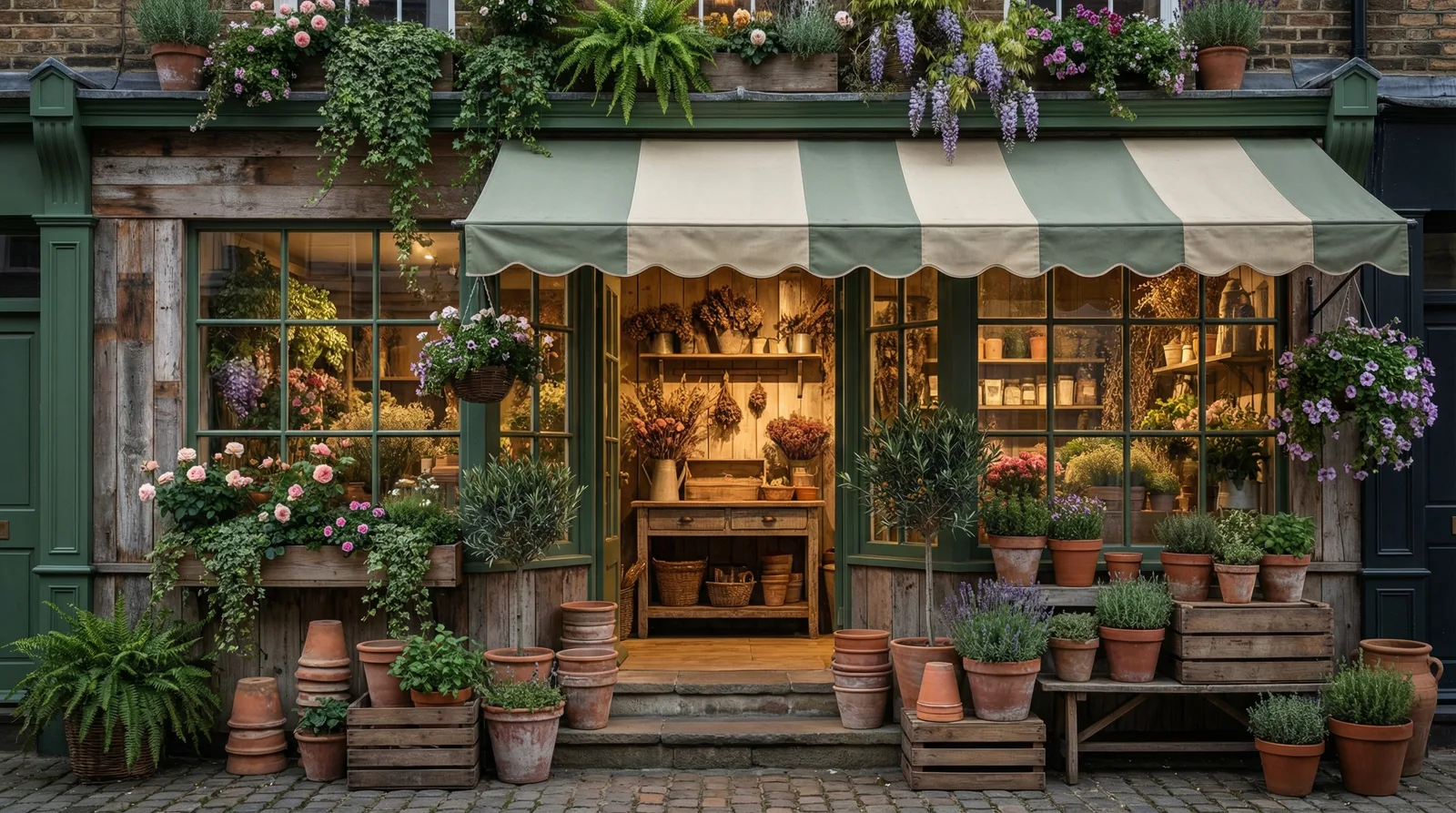 Оформление фасадов разных типов магазинов