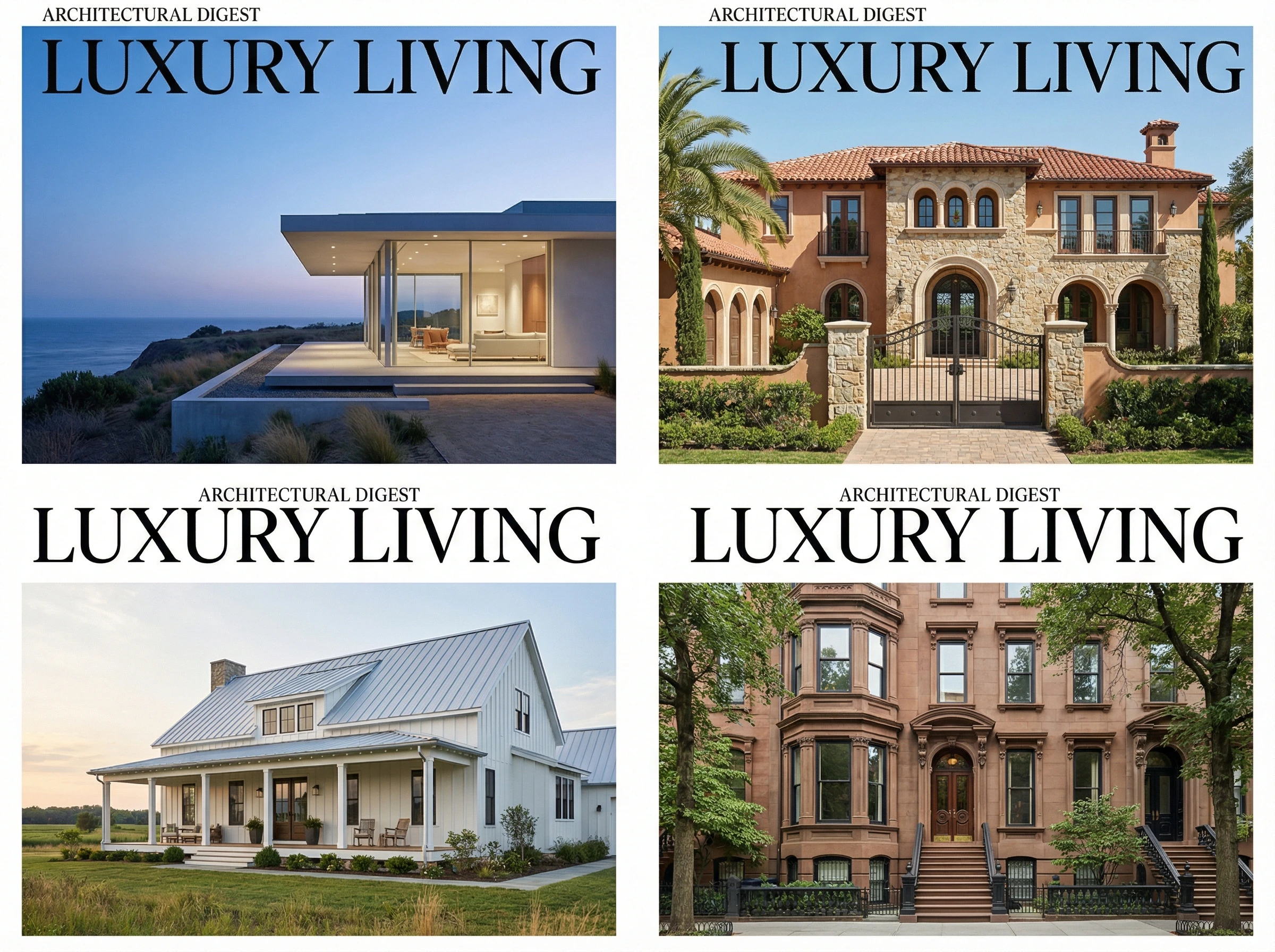 Красивый фасад дома — визуализация с нейросетью RoomGPT