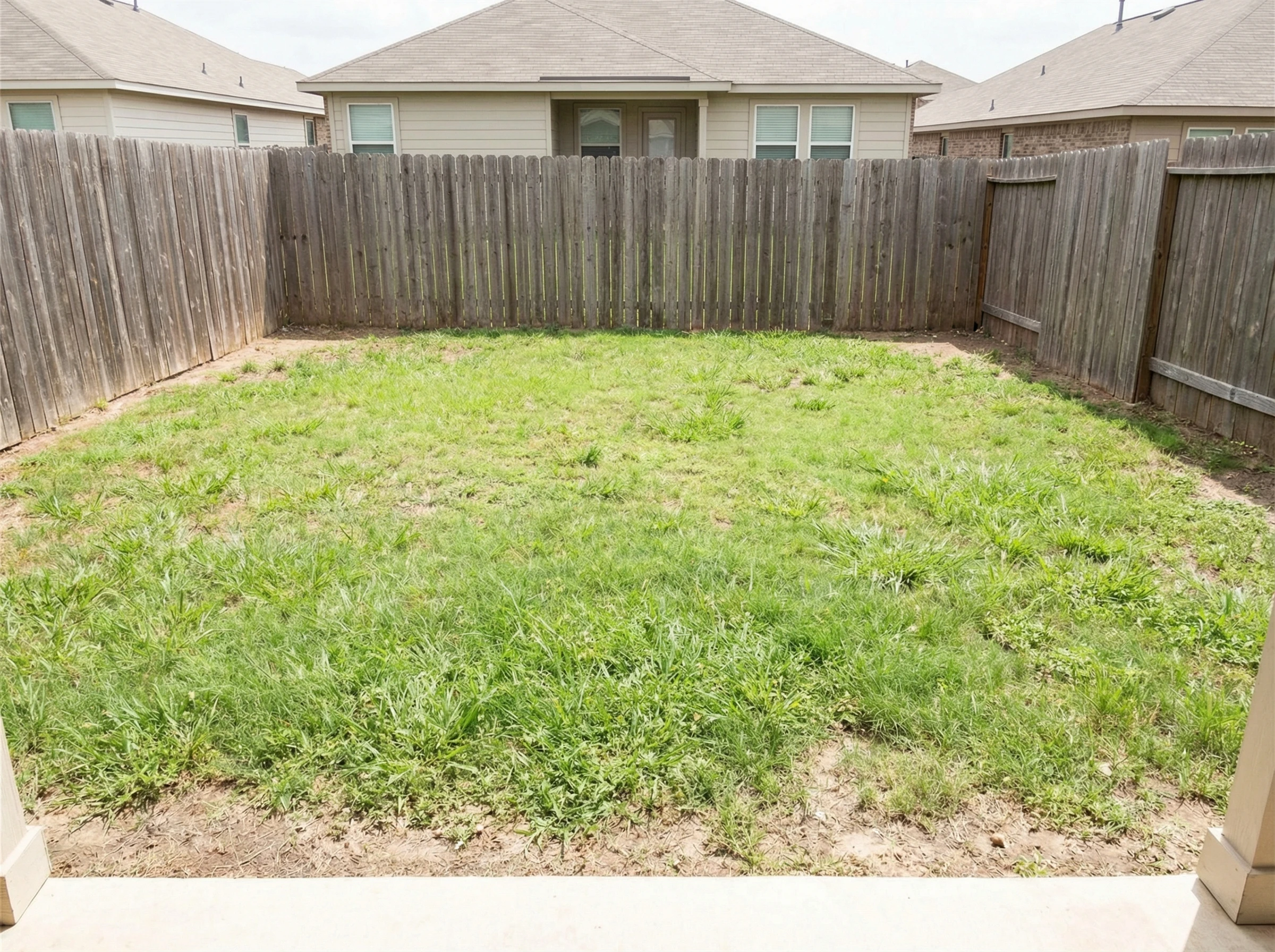 Участок до благоустройства своими руками