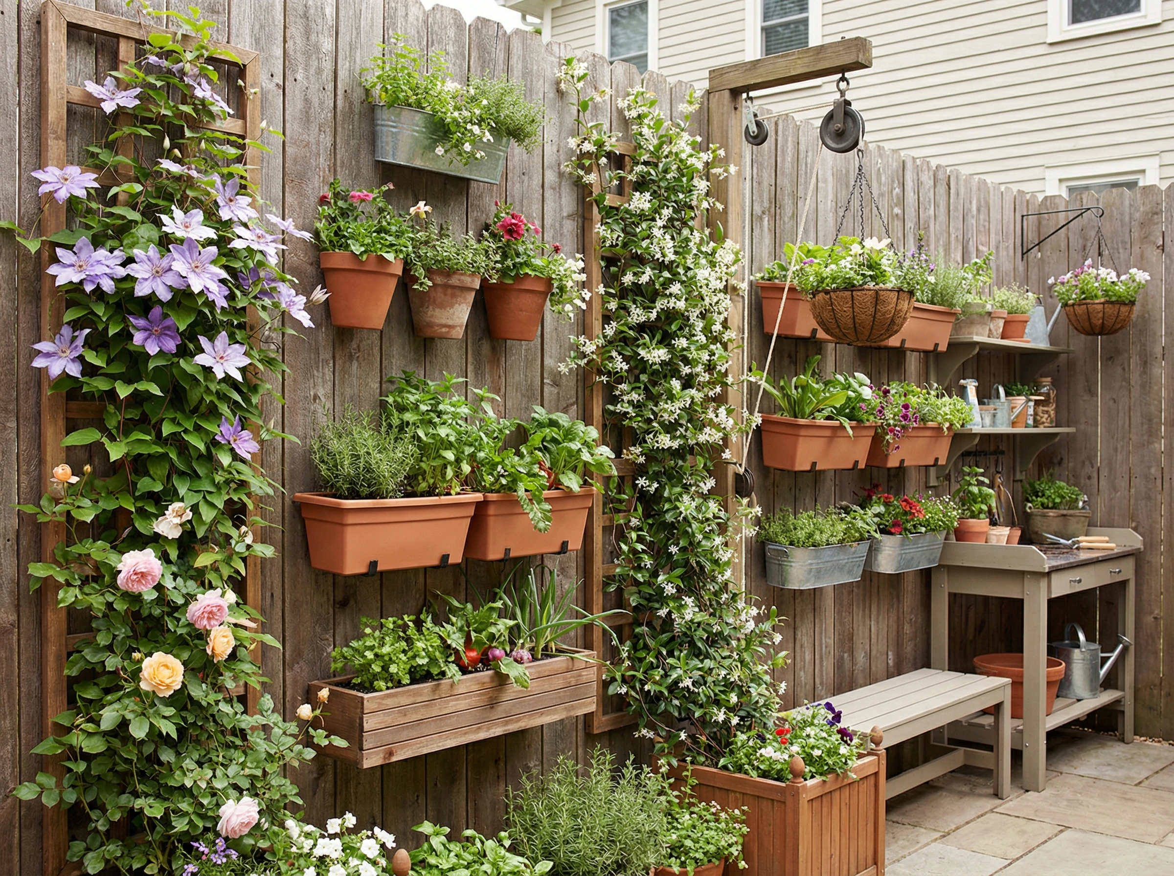Вертикальное озеленение для экономии места на малом участке