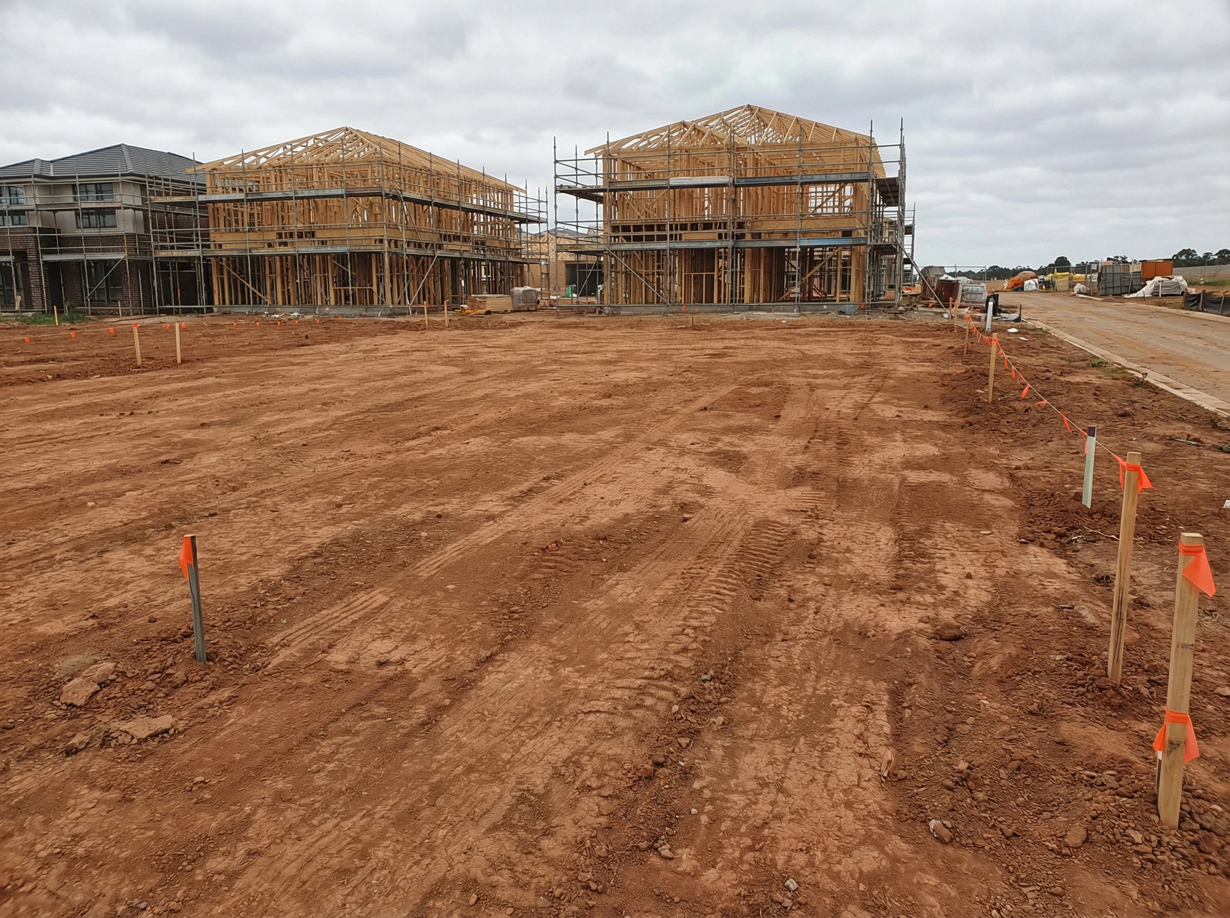 Участок до планировки