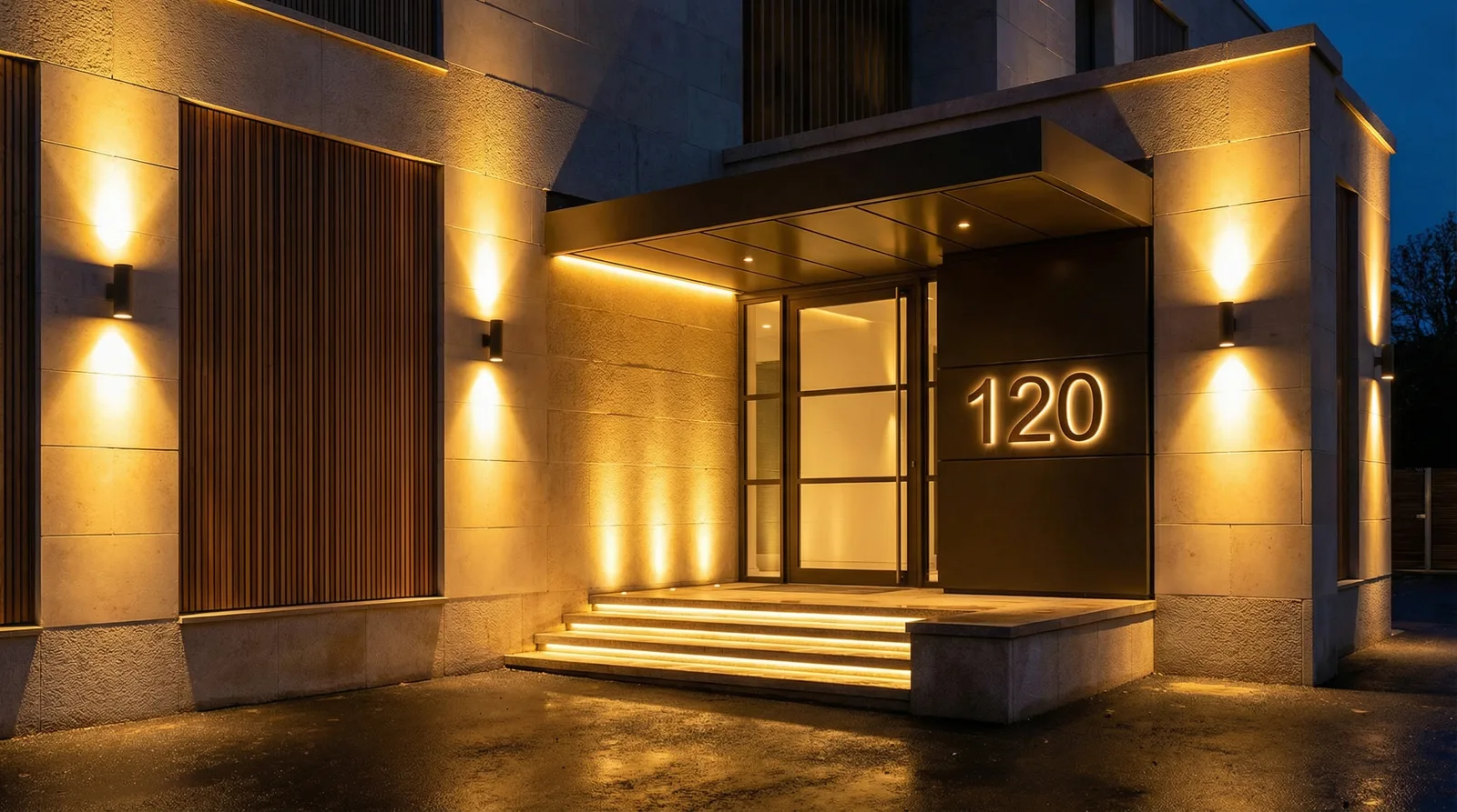 Стили входных групп — хай-тек, классика, рустик