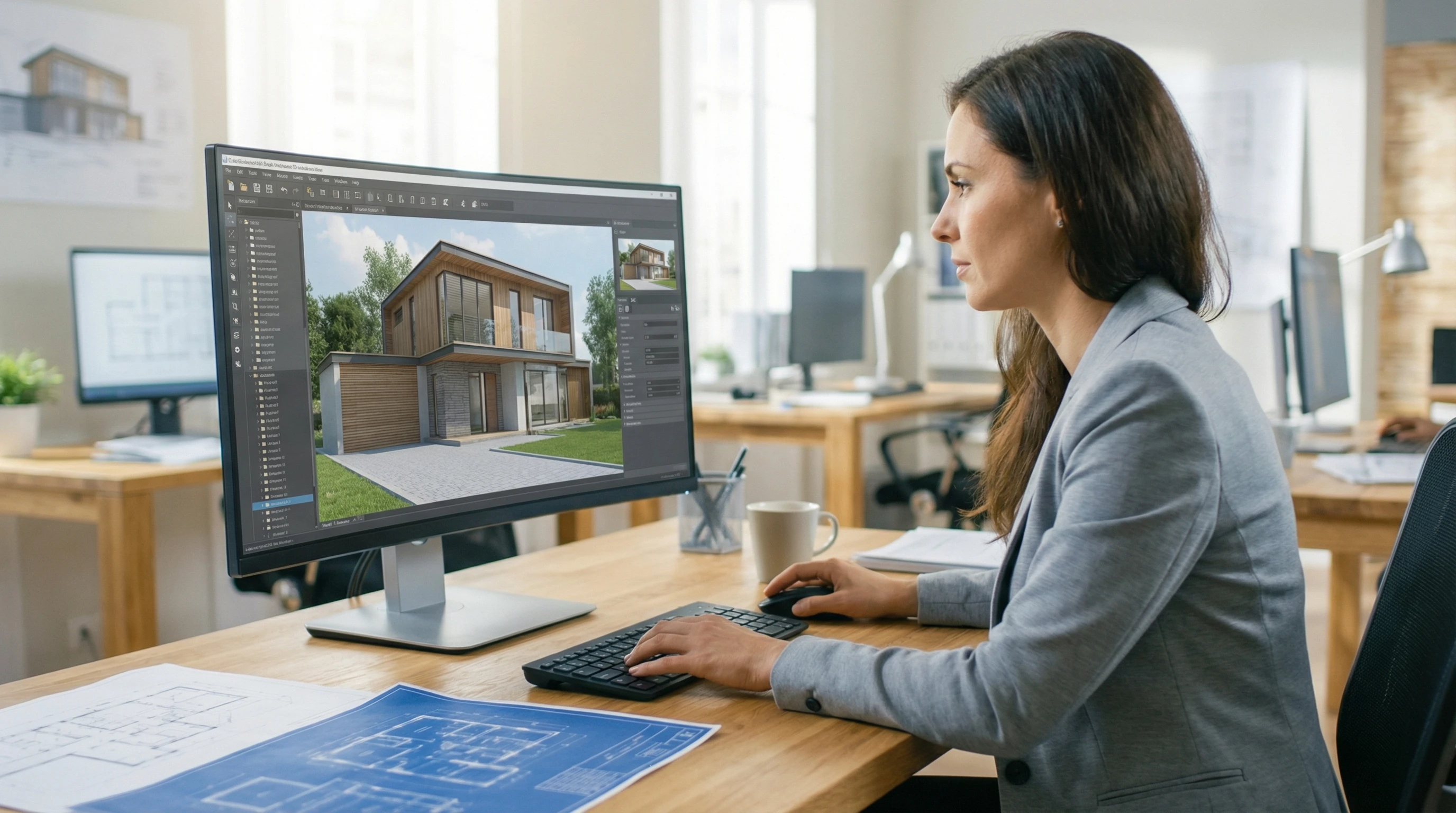 Программа для 3D-визуализации фасада
