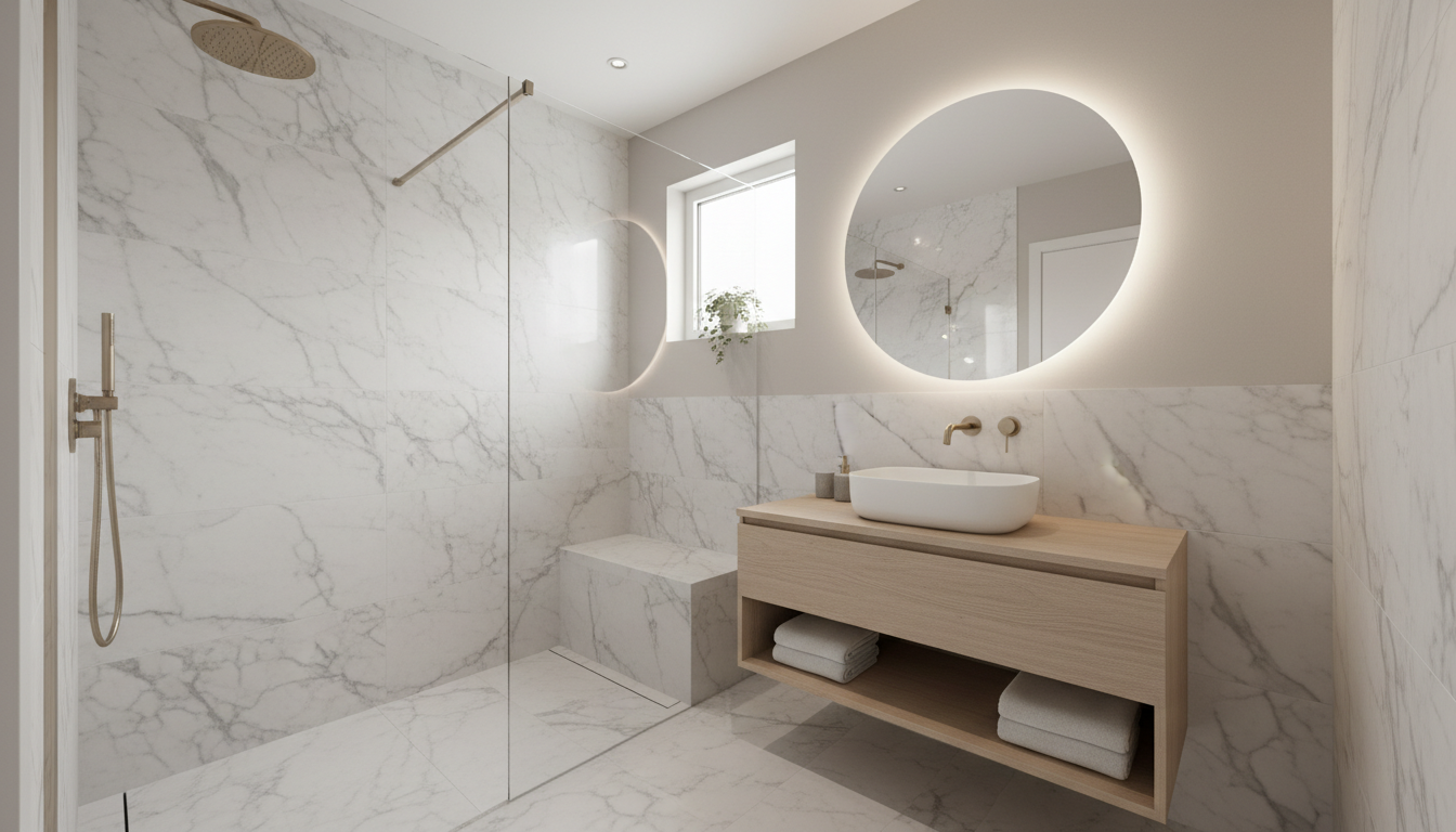 Дизайн маленькой ванной комнаты: как сэкономить место без потери стиля