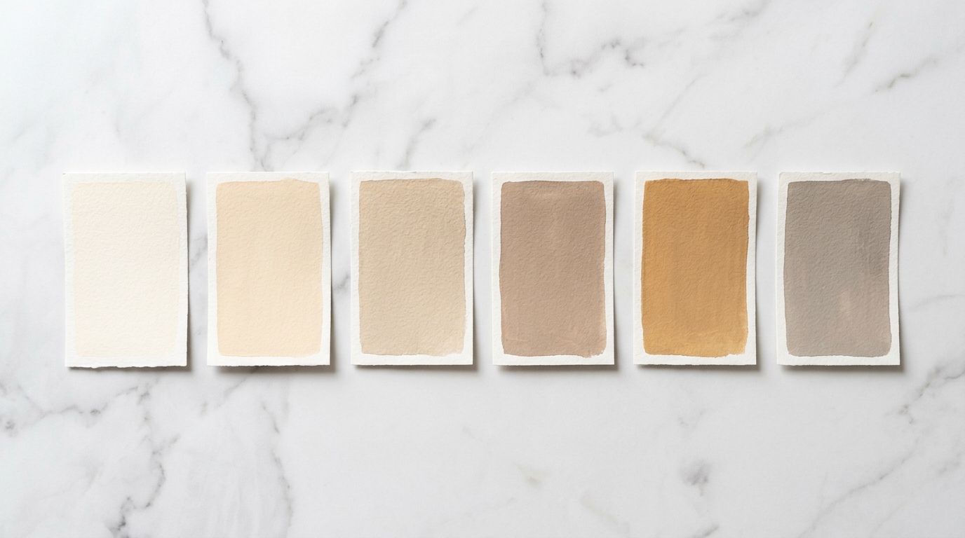 Палитра оттенков бежевого для интерьера