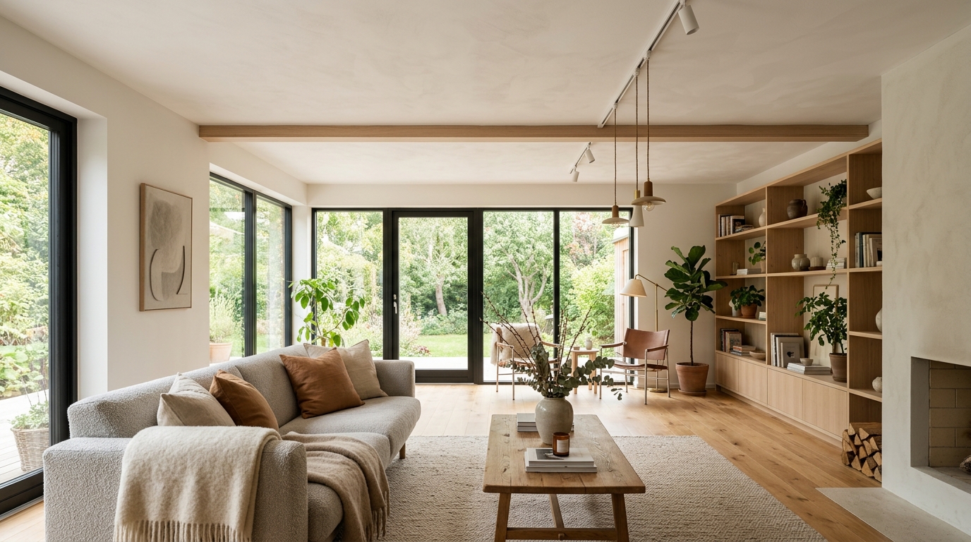 Потолок в интерьере: натяжной, гипсокартон или покраска