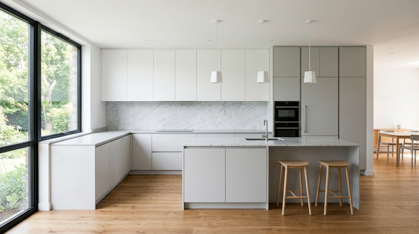 Дизайн кухни в стиле минимализм: чистота линий и порядок