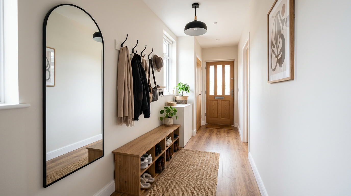 Функциональная прихожая после ремонта