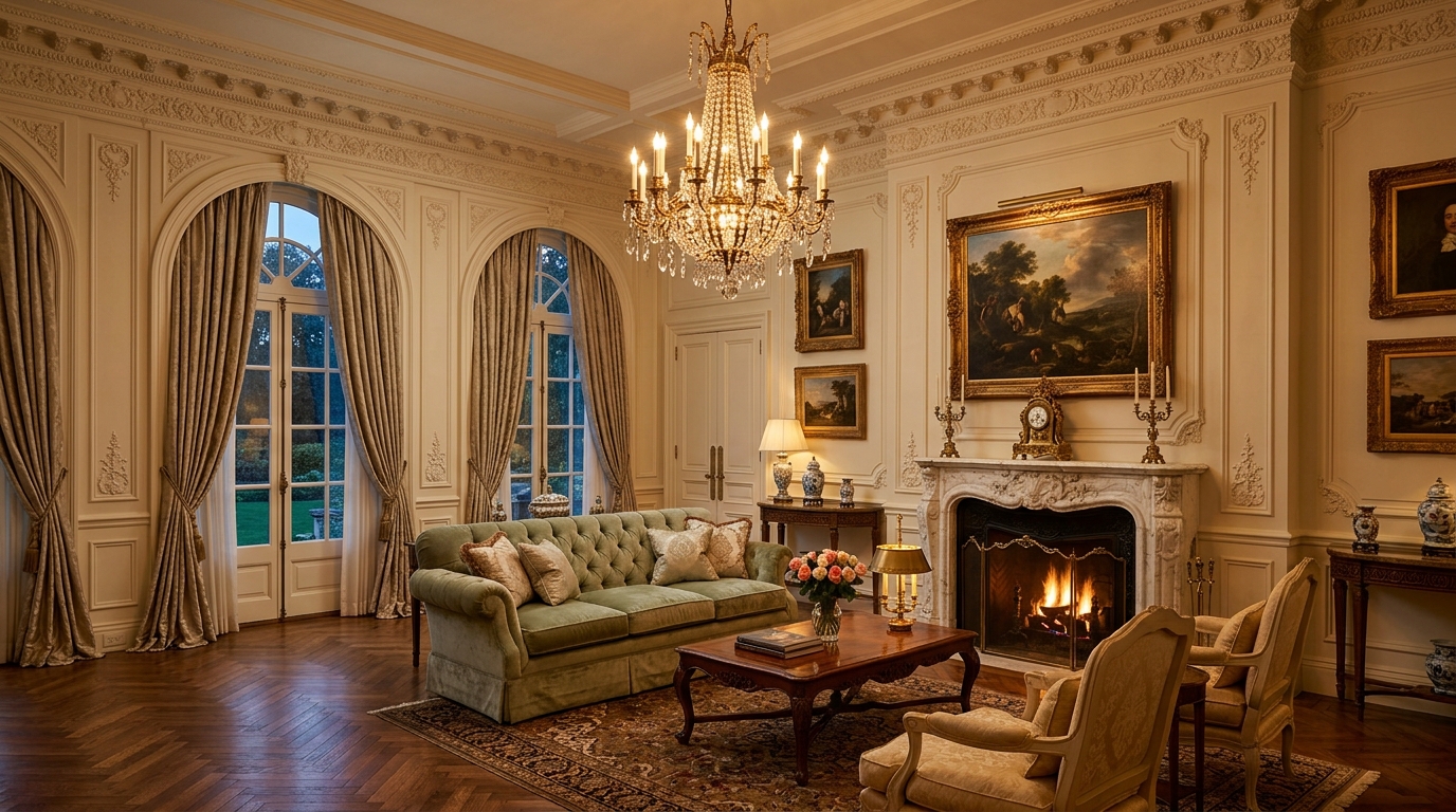 Классический стиль в интерьере: вечная элегантность