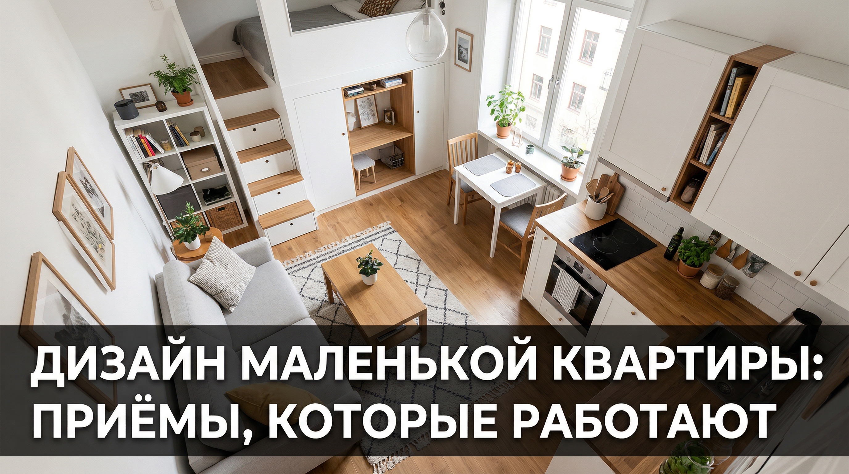 Дизайн маленькой квартиры: приёмы, которые работают — блог RoomGPT