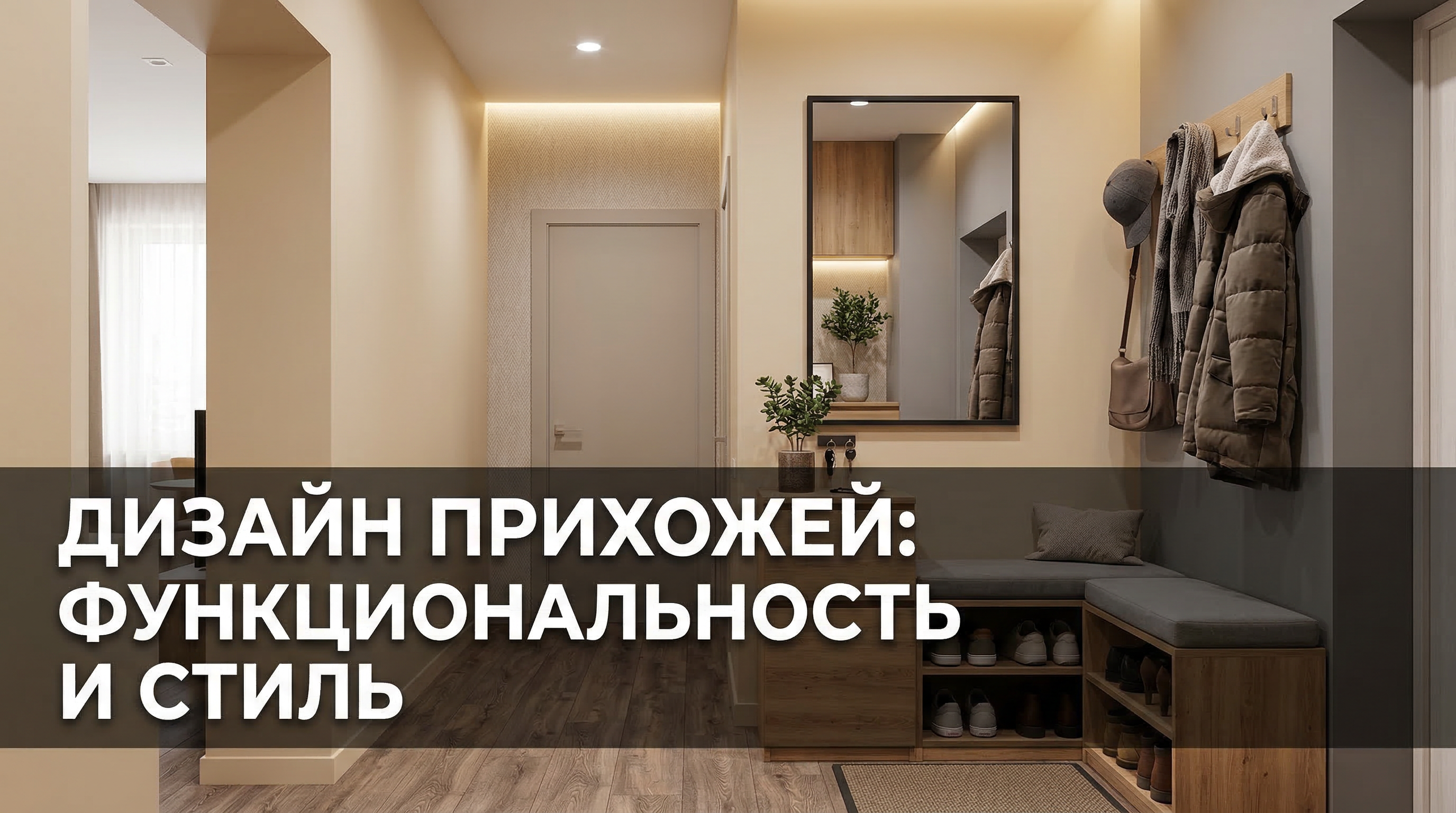 Дизайн прихожей: как сделать вход функциональным и красивым — блог RoomGPT