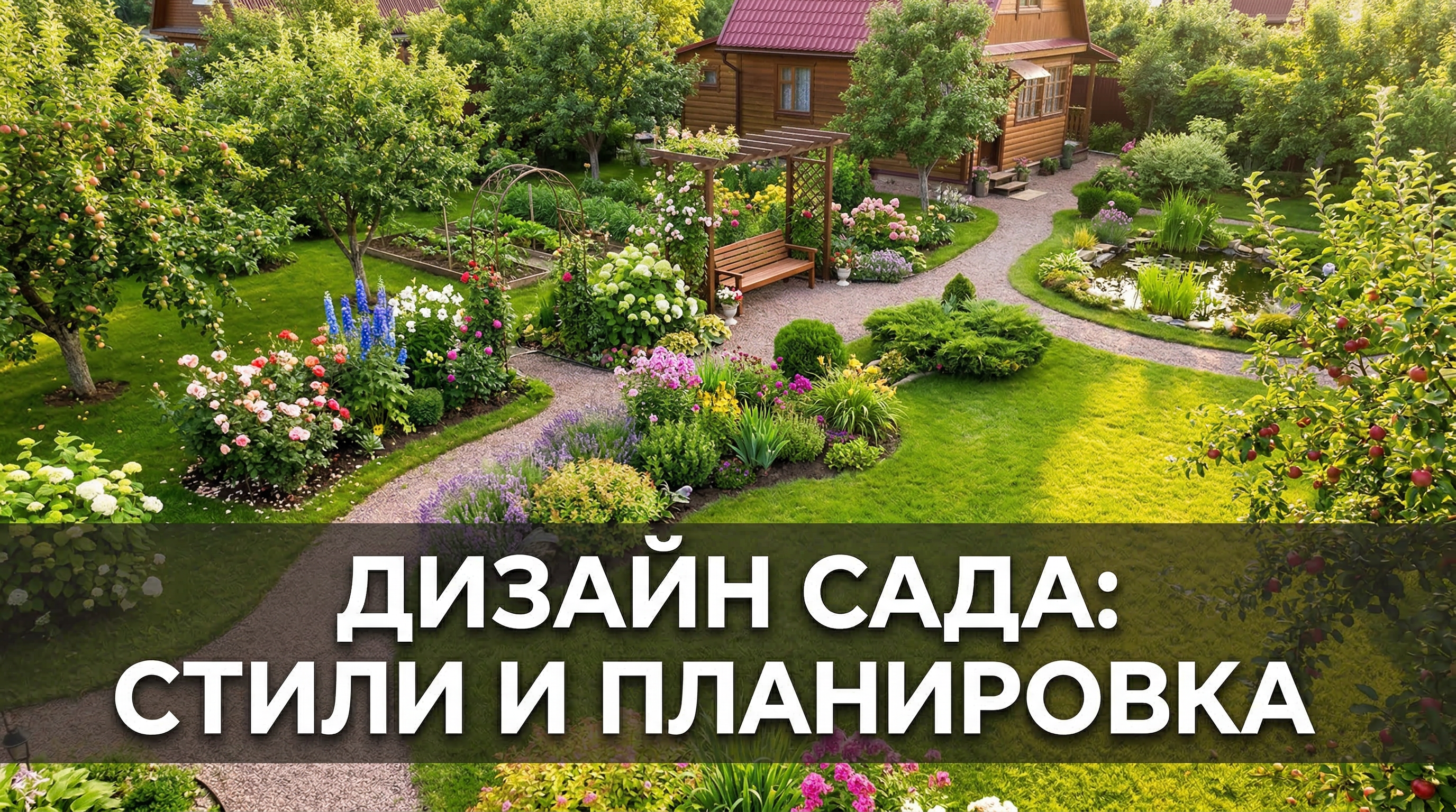 Дизайн сада: стили, растения и планировка — блог RoomGPT
