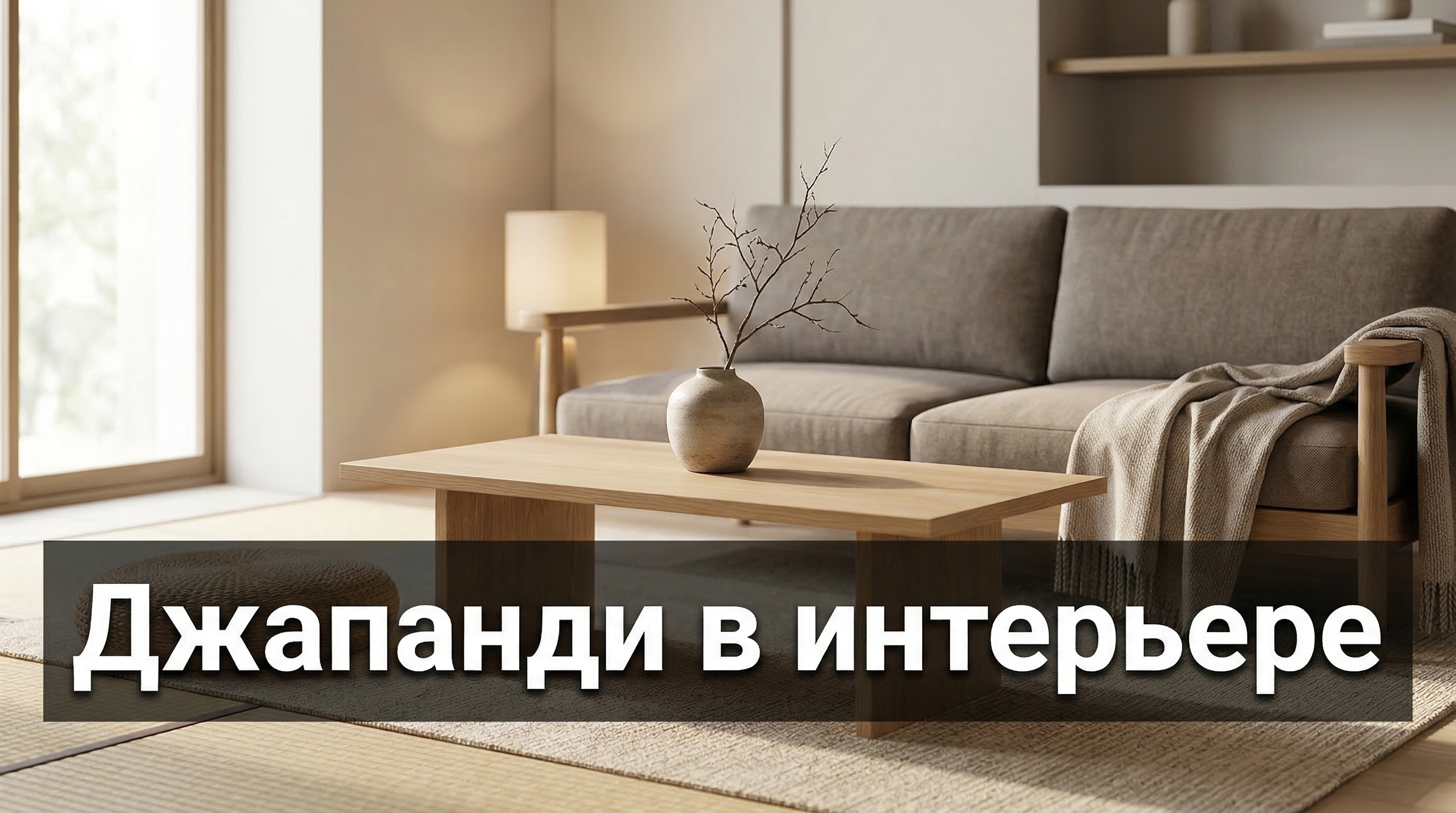 Джапанди в интерьере: японский минимализм и скандинавский уют — блог RoomGPT