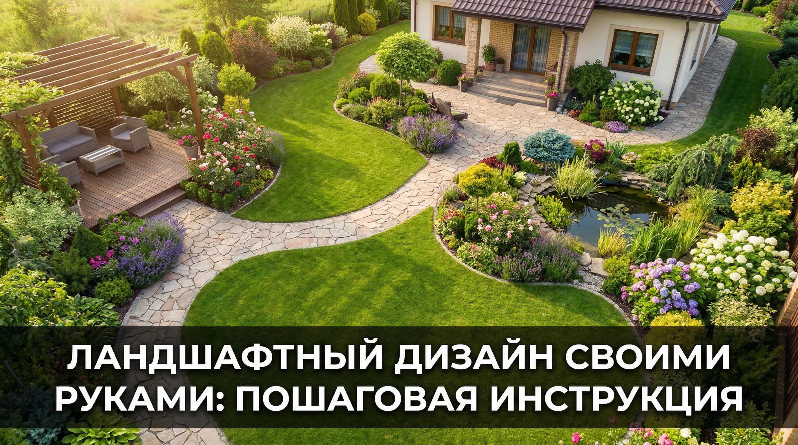 Ландшафтный дизайн своими руками: пошаговая инструкция для начинающих — блог RoomGPT