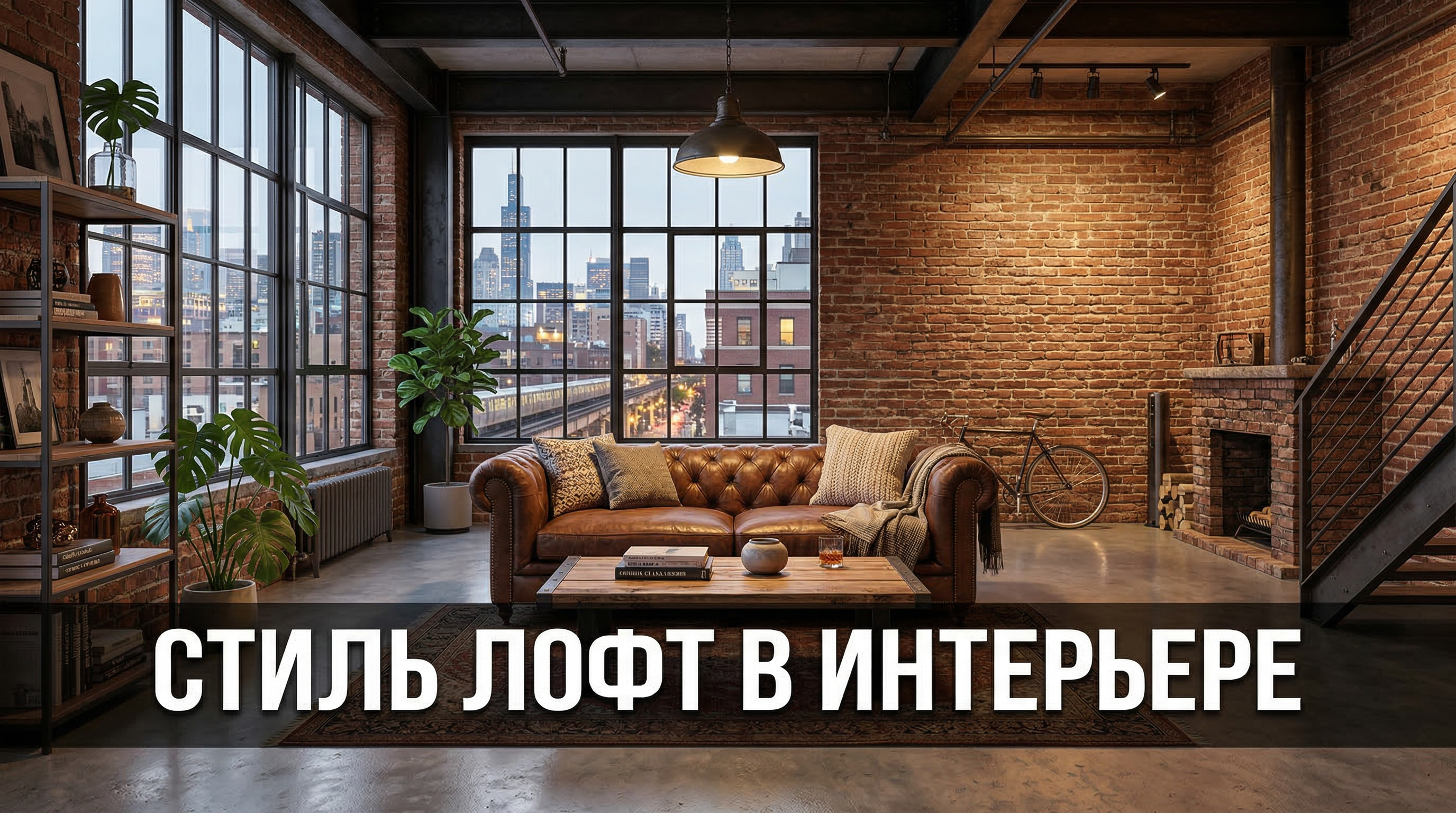 Стиль лофт в интерьере: кирпич, металл и свободное пространство — блог RoomGPT