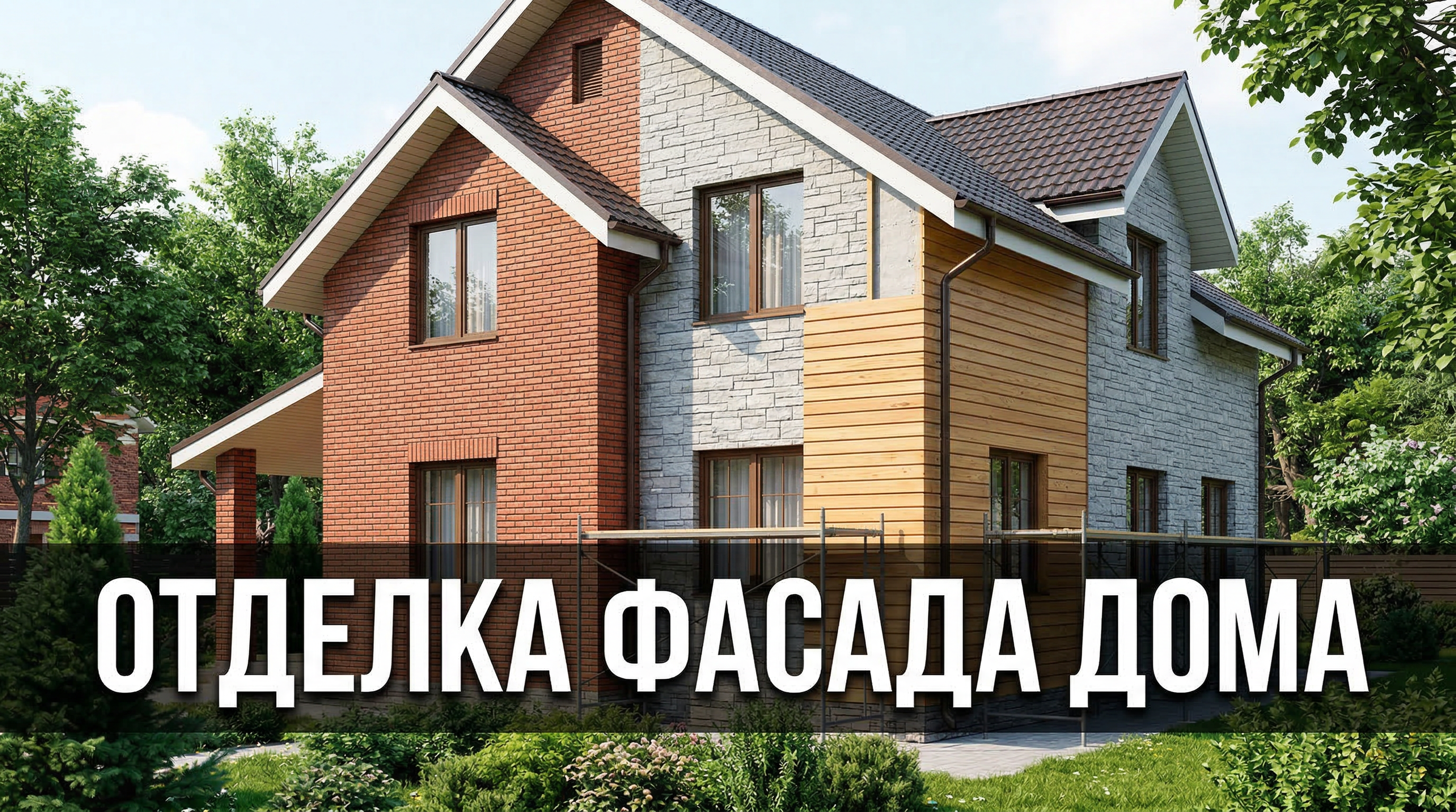 Отделка фасада дома: сравнение материалов, цены и советы — блог RoomGPT