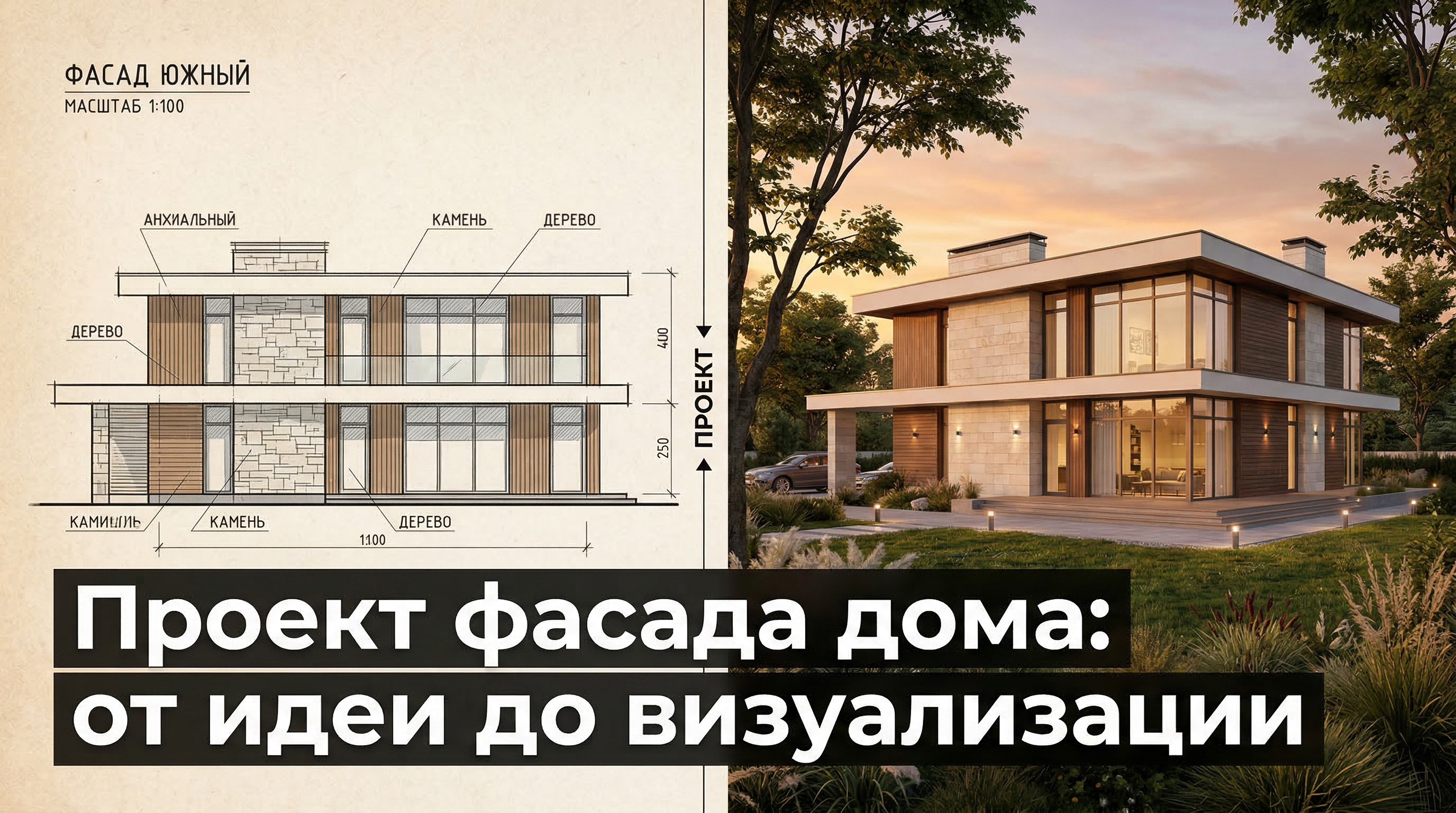 Проект фасада дома: от идеи до визуализации — блог RoomGPT